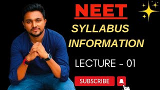 Neet Syllabus information  Biology chapter wise MCQ Details  NEET  Vijaysir [upl. by Buyers]