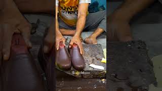 How We Manufacture Brown Leather Shoes [upl. by Vale831]