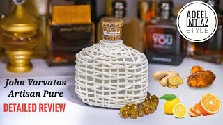 John Varvatos Artisan Pure Perfume Review [upl. by Zarihs]