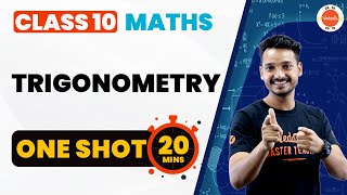 Trigonometry Class 10 One Shot in 20 Mins  CBSE Class 10th Maths Chapter8 Revision CBSE2024 [upl. by Bergstrom370]