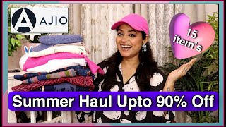 Best Sale Haul for Summers upto 90 off  AJIO haul  Top Dress Cap jewellery sale  Vaishali [upl. by Llennoj]