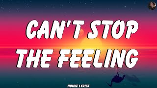 CANT STOP THE FEELING from DreamWorks Animations quotTROLLSquot Lyrics [upl. by Xxam]