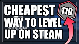 Cheapest Way To Level Up On Steam 2020 [upl. by Ayrotal]