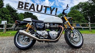 Triumph Thruxton R Review 2019 [upl. by Leona]