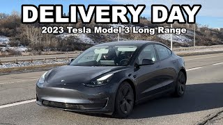 Tesla Model 3 Long Range  Delivery Day [upl. by Aneles45]