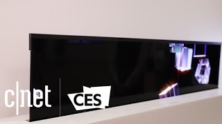 LG Display makes a 65inch TV that actually rolls up [upl. by Switzer]