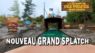 NOUVEAU GRAND SPLATCH AU PARC ASTÉRIX  La Revanche des Pirates  File dattente  attraction [upl. by Ahtreb]