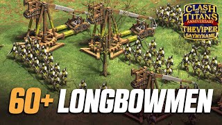 Full Longbowmen in a Tournament Game [upl. by Donovan]