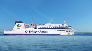 Barfleur  Brittany Ferries Cruise Ferry [upl. by Ecyar228]