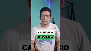 cómo crear un calendario en excel windows ordenador tutorial pc excel exceltips [upl. by Boyes]