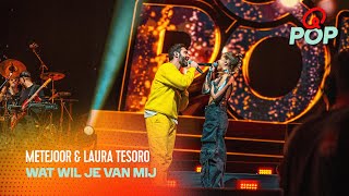 Metejoor amp Laura Tesoro  Wat Wil Je Van Mij  Live bij QPop [upl. by Juliane]