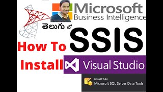 How to Install SSIS SSAS SSRS  Visual Studio MSBI in Telugu [upl. by Sands]