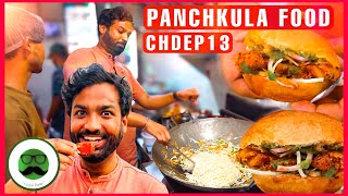 Panchkula 20 Sector Market Food  9X Chaat Bun Tikki  Nik Bakers amp More  Veggie Paaji [upl. by Eicul]