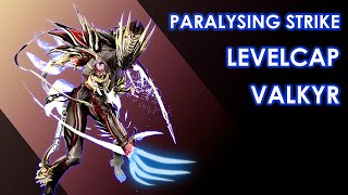 Paralysing Strike Valkyr  Solo SP Levelcap Talons Only  WARFRAME [upl. by Melmon]