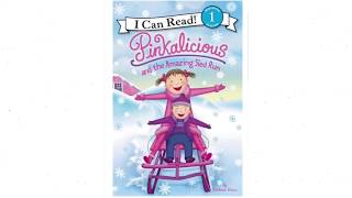 Pinkalicious and the Amazing Sled Run– Read Aloud Books for Toddlers Kids and Children [upl. by Tybald]