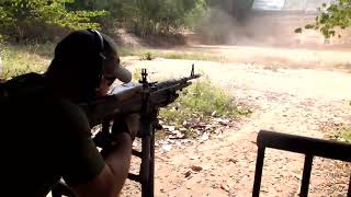 M60 Cu Chi Tunnels Vietnam Shooting Range [upl. by Norved]