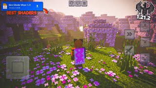 Like Shaders Minecraft PE 1212  Shader MCPE 121  Low End Devices [upl. by Eula954]