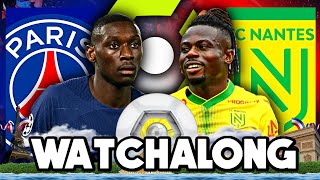 PSG 20 FC Nantes • Ligue 1 Uber Eats LIVE WATCH ALONG PSGLOSC [upl. by Anujra260]