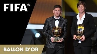 Messi wins a fourth Sundhage sings [upl. by Noied]