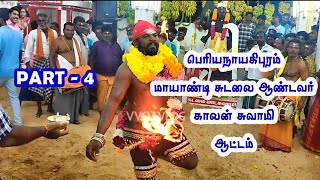 PART  4  மாயாண்டி சுடலை காலன் சாமியாட்டம்  பெரியநாயகிபுரம் கோவில் கொடைவிழா 2024  vvsmvlog [upl. by Twelve]