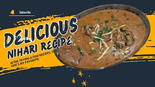 Mutton Bong Nihari Recipe  Special Mutton Nihari 2024  QuickampEasy Recipe  cookingwithapiya [upl. by Rockefeller]