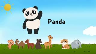 Zoo animals learn zoo animals with kids learning tv [upl. by Goodrich]