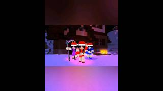 Monster school 3 Sadako girl fight for Christmas tree minecraft gaming animation cartoon [upl. by Seditsira]