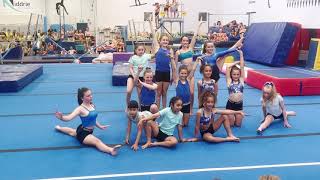 Niddrie Gymnastics End of Year Display 2022 Gymstar Level 4 [upl. by Galligan221]