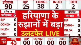 Vote Counting LIVE Haryana Election Vote Counting LIVE  हरियाणा के रुझानों में उलटफेर  Congress [upl. by Madanhoj139]