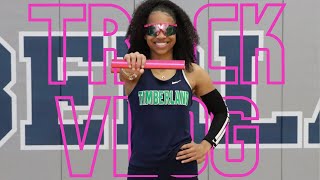 TRACK VLOG  ALEXAS 1ST OUTDOOR MEET  OPEN 100 METER DASH  YELLE ADAMS  ALEXA ADAMS [upl. by Atinav]