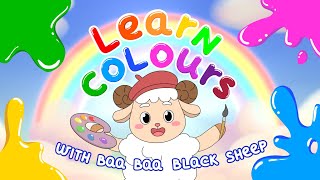 Baa baa black sheep  Mr and Mrs Doddle  Kids Nursery Rhymes and Songs Learn colors learncolors [upl. by Yesrod]