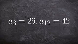 Geometric Sequences Find the first term and common ratio [upl. by Aneehsit]