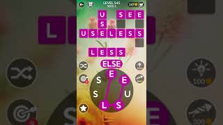 Wordscapes Level 545 Seed 1 Flora Answers [upl. by Anoli]