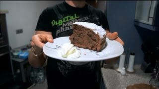 Bizcocho de chocolate en thermomix  Postre fácil y delicioso [upl. by Neeneg]