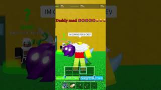 Daddy try Ckev luck 🤑🤑🤑🤑🤑 shorts weirdstrictdad roblox bloxfruits ckev [upl. by Enerod]