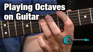 Guitar Lesson Using Octaves in Melodies amp Solos [upl. by Jueta784]