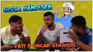 VUNNIT 5 OSCAR GISSA KÄNDISEN AKINATOR [upl. by Weingarten]