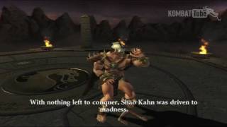 MKArmageddon Ending Shao Kahn [upl. by Mitzi]