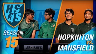 Latin Category  Hopkinton vs Mansfield  Quarterfinal Match 2  SEASON 15 [upl. by Esylla320]