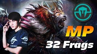 MP Ursa Warrior 32 Frags  Team Immortals  Dota 2 Pro Gameplay [upl. by Thorncombe139]