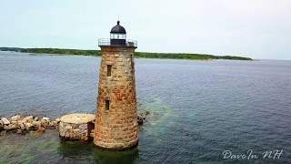 Manfred Mann Blinded by the Light  Drone Flight over the Piscataqua River Kittery Point Maine [upl. by Karly]