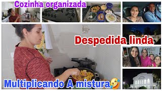 vlogfaxina na geladeira e fogão casa toda em ordemfomos nos despedir dos irmãos em mairipora [upl. by Sidwohl]