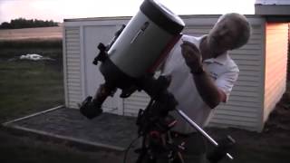 AstroPhotography with Celestron Edge HD 8quot  Part 14 [upl. by Sukram584]