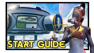 ✅ Subnautica Below Zero Start Guide TIPS TRICKS BASICS [upl. by Aicenek665]