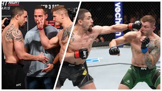 When Trash Talk Goes Wrong  Robert Whittaker vs Marvin Vettori [upl. by Kcinomod]