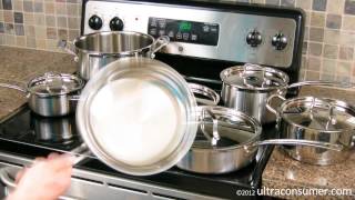 Cuisinart MultiClad Pro Cookware MCP12N Review [upl. by Leonteen]