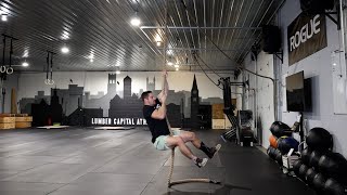 Alessandra Pichelli Wins quotLeglessquot With Strategic Kip Swing During Rope Climbs [upl. by Assirol]