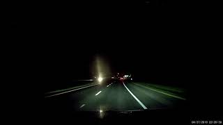 valentine one defeats Morristown police speed trap at night 25E [upl. by Mattias]