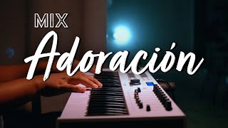 MIX ADORACION PARA ORAR Y MEDITAR  Top las mejores alabanzas  MIX ADORACIÓN  Instrumental Piano [upl. by Alat367]