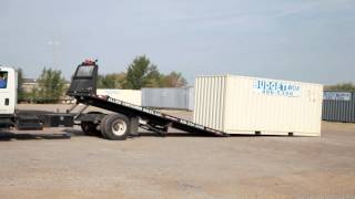 20 Container Loading amp Unloading Tulsa Cargo amp Shipping Containers Budgetbox [upl. by Ydarb]